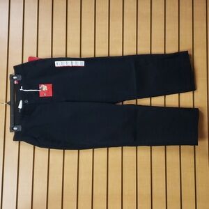 Lee Womens Pants Sinfully Soft Black Straight Leg Size 10 Petite Comfort…